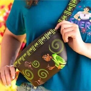 NWOT Loungefly Disney Encanto Bruno glow in the dark fanny pack